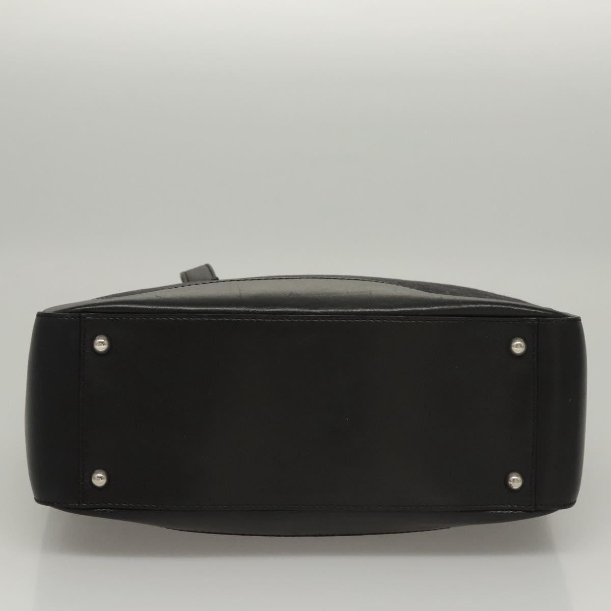 Celine C Macadam Canvas Black Canvas Handbag (Pre-Owned)