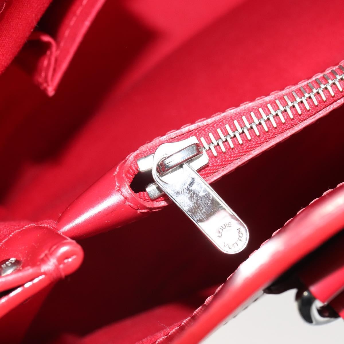 Louis Vuitton Passy Tote Epi Leather Red Leather Handbag (Pre-Owned)