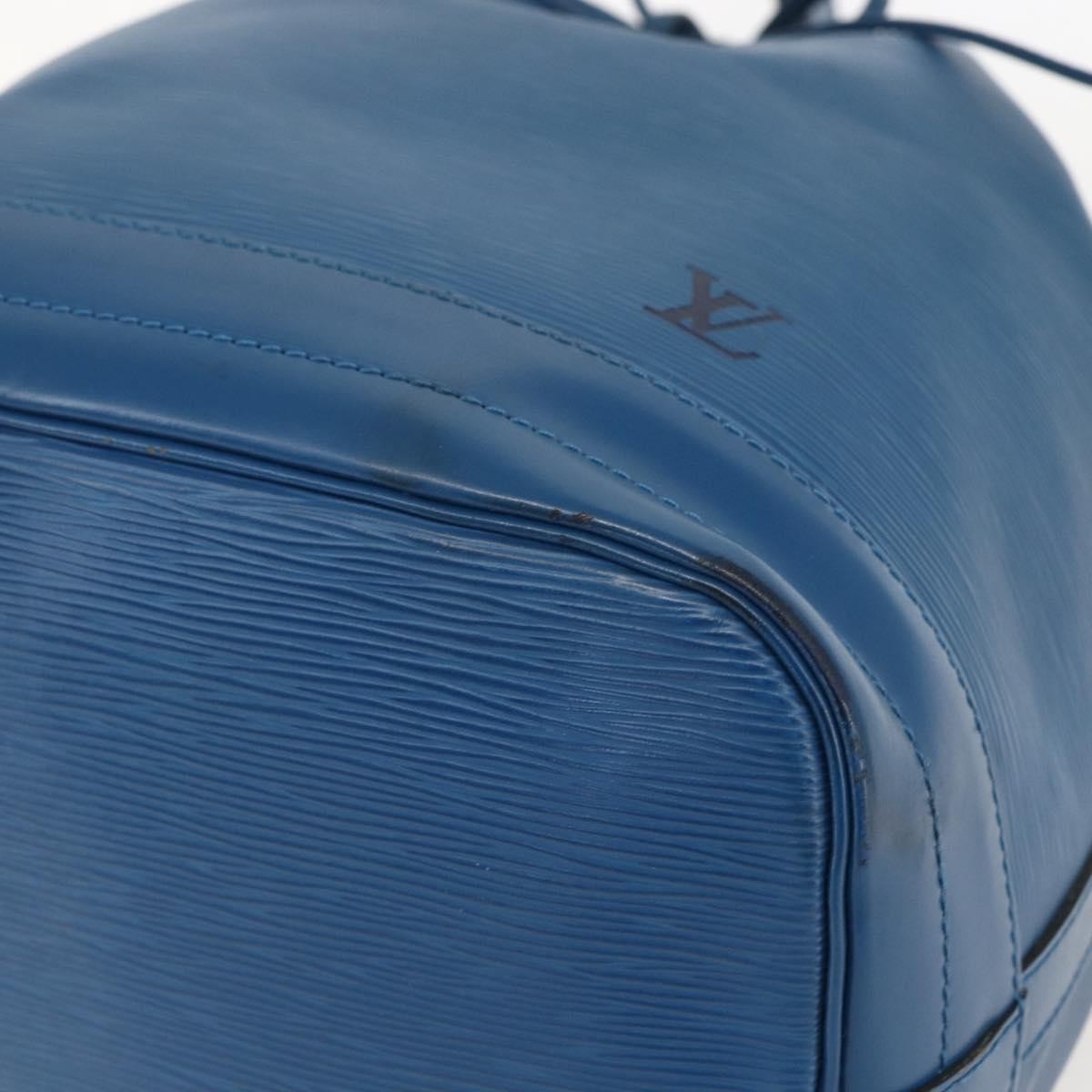 Louis Vuitton Noe Epi Leather Blue Leather Shoulder Bag Bag (Pre-Owned)