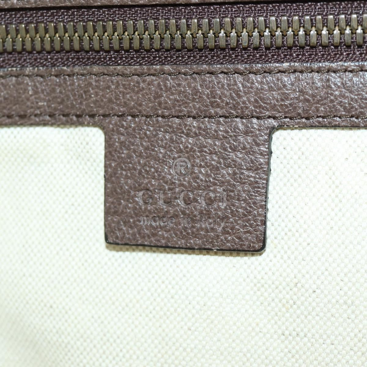 Gucci Neo Vintage Drawstring Bucket Gg Coated Canvas Beige Canvas Backpack Bag (Pre-Owned)