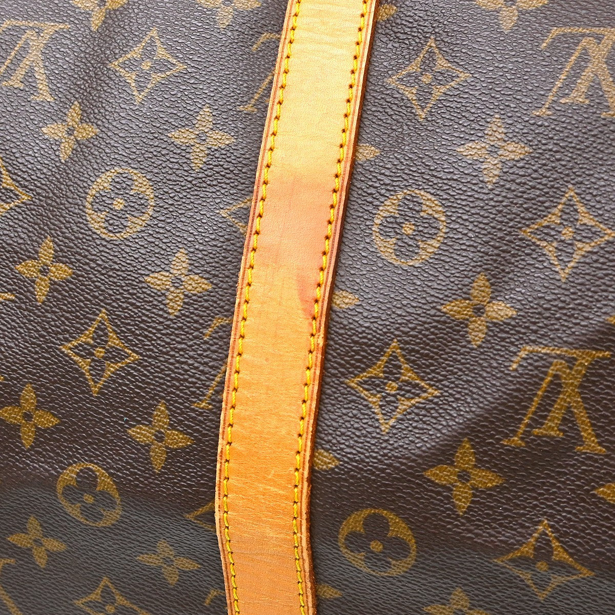 Louis Vuitton Keepall Monogram Canvas Brown Canvas Travel Bag Bag (Pre-Owned)