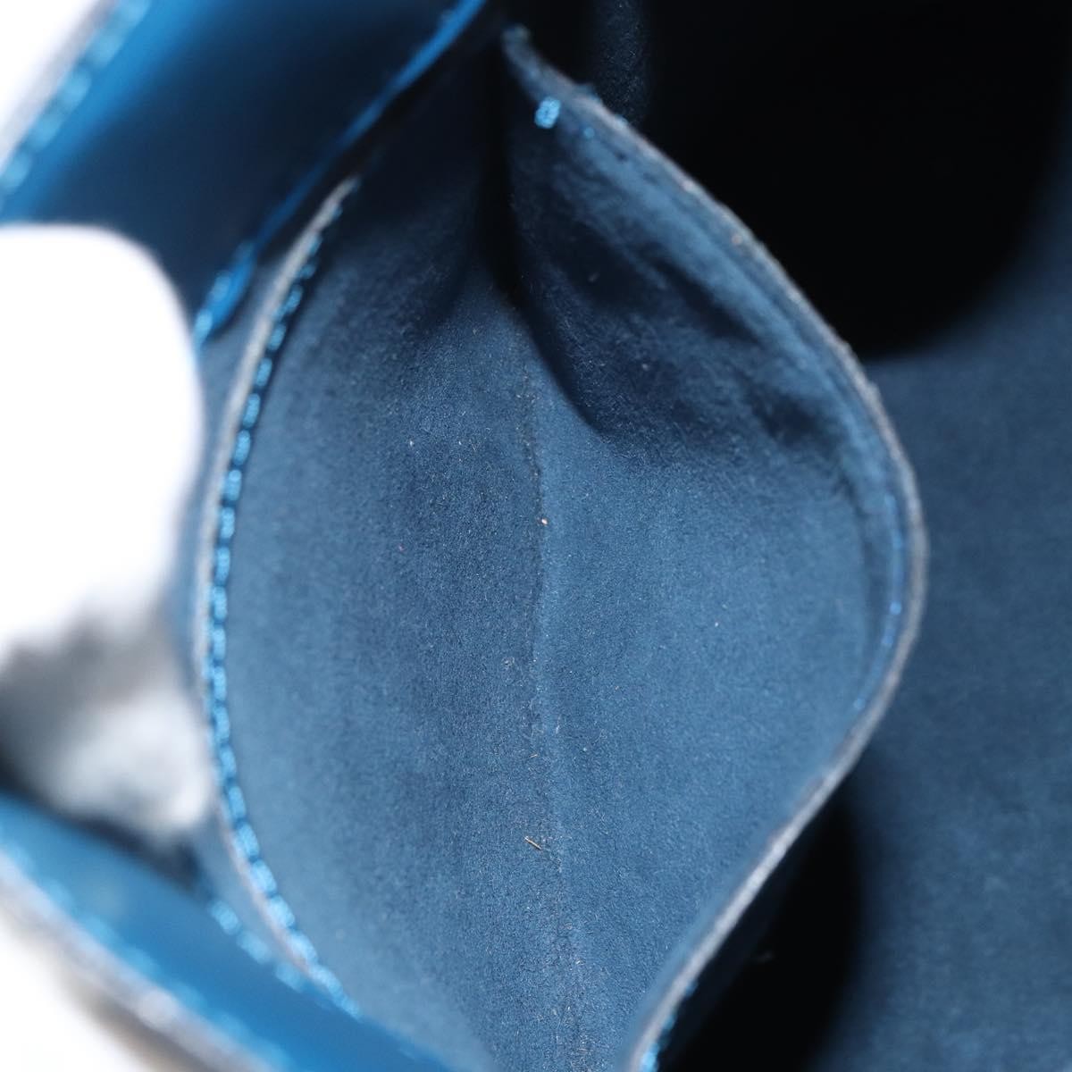 Louis Vuitton Cluny Epi Leather Blue Leather Shoulder Bag Bag (Pre-Owned)