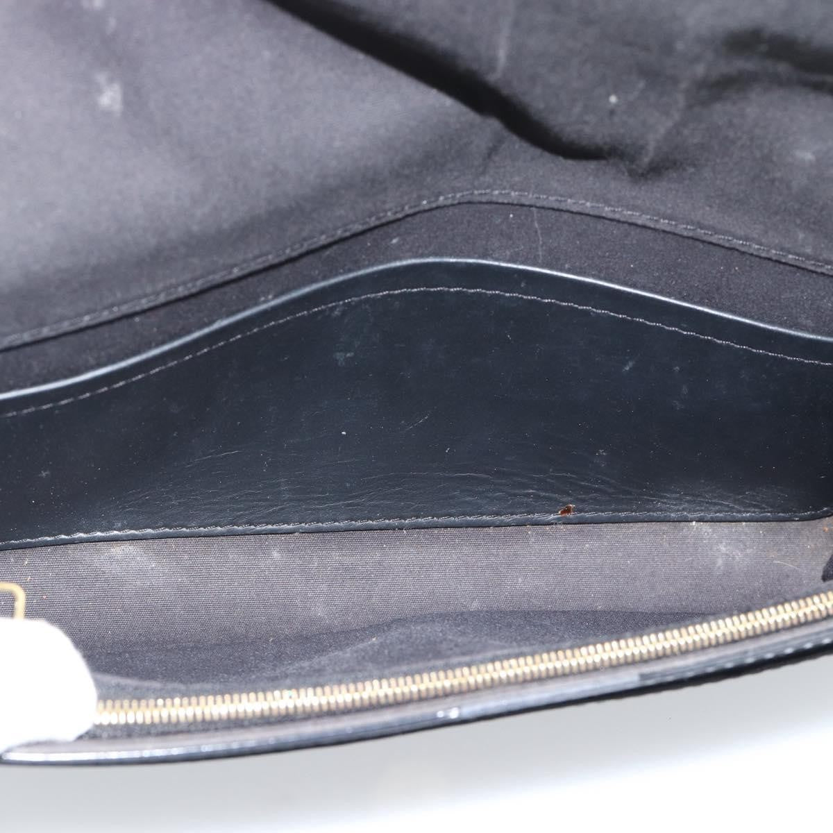Louis Vuitton Louise Clutch Patent Black Patent_Leather Clutche & Pouche Bag (Pre-Owned)