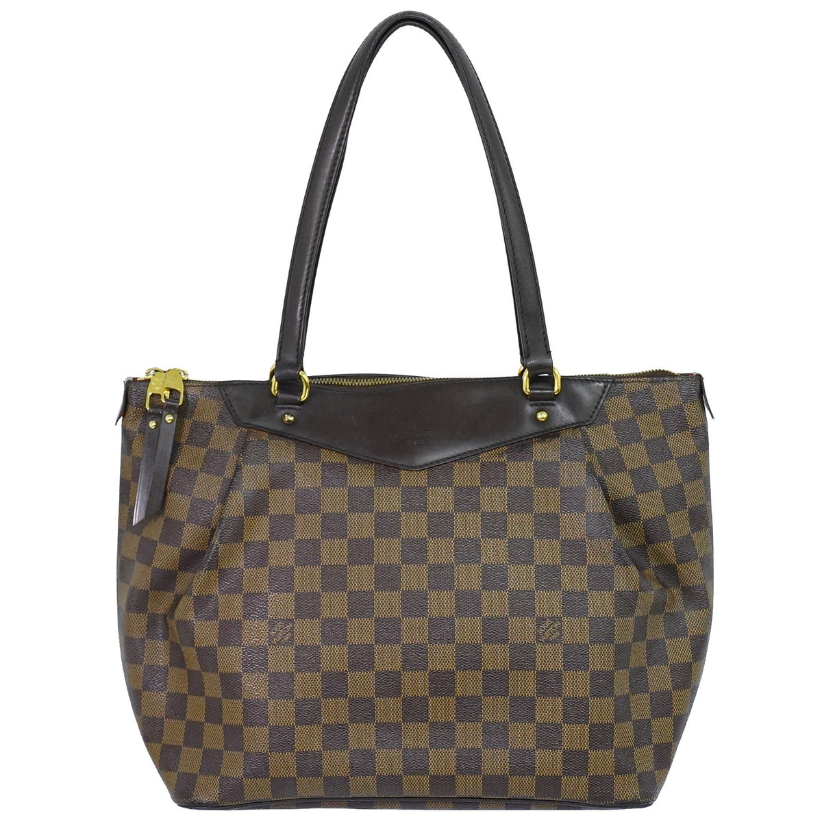 Louis Vuitton Westminster Damier Brown Canvas Tote Bag Bag (Pre-Owned)