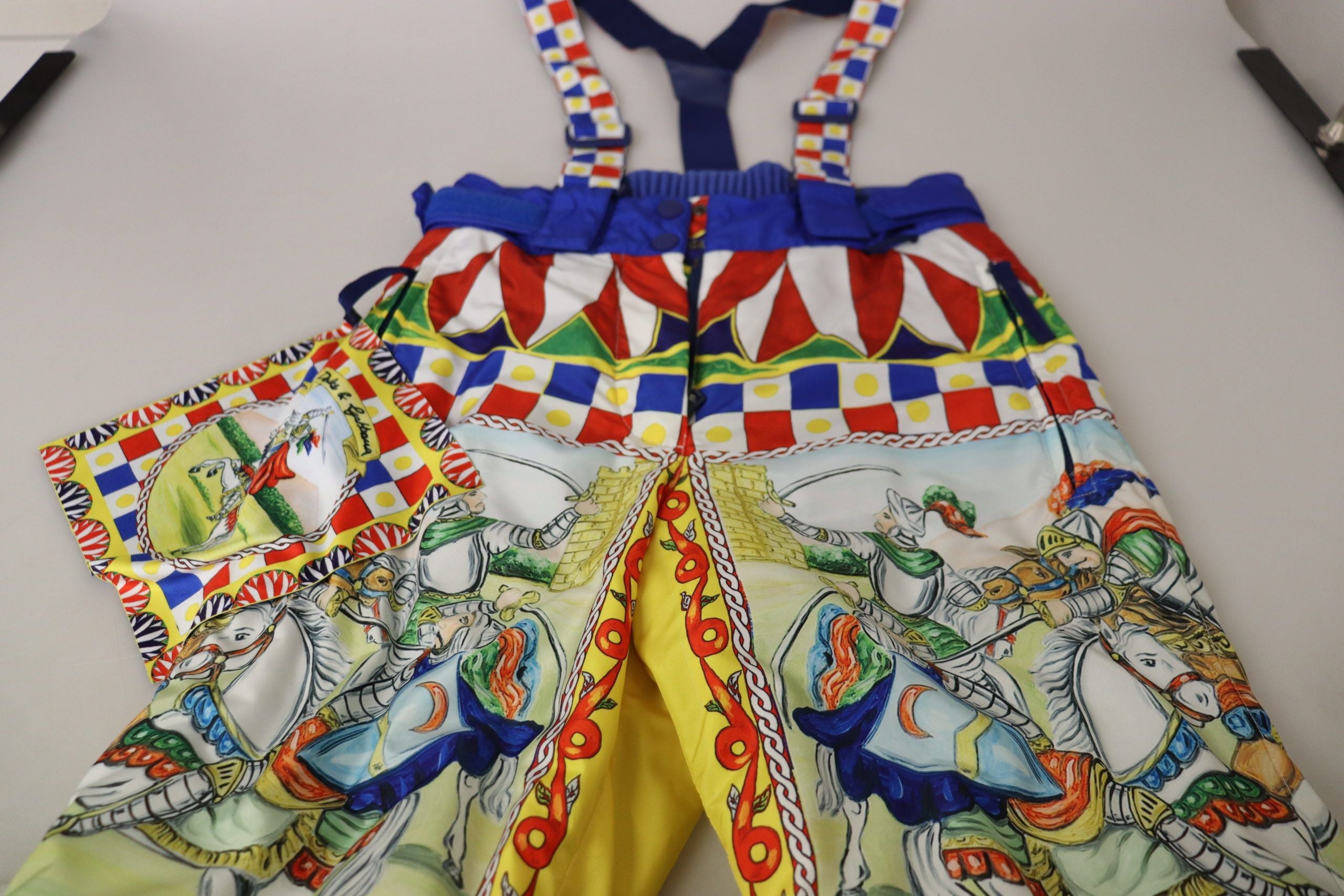 Dolce & Gabbana Multicolor High Waist Snow Women's Pants