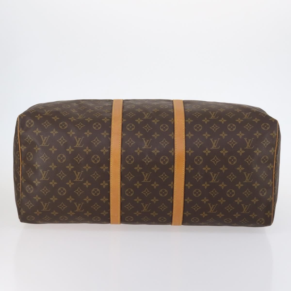 Louis Vuitton Keepall Monogram Canvas Brown Canvas Travel Bag Bag (Pre-Owned)