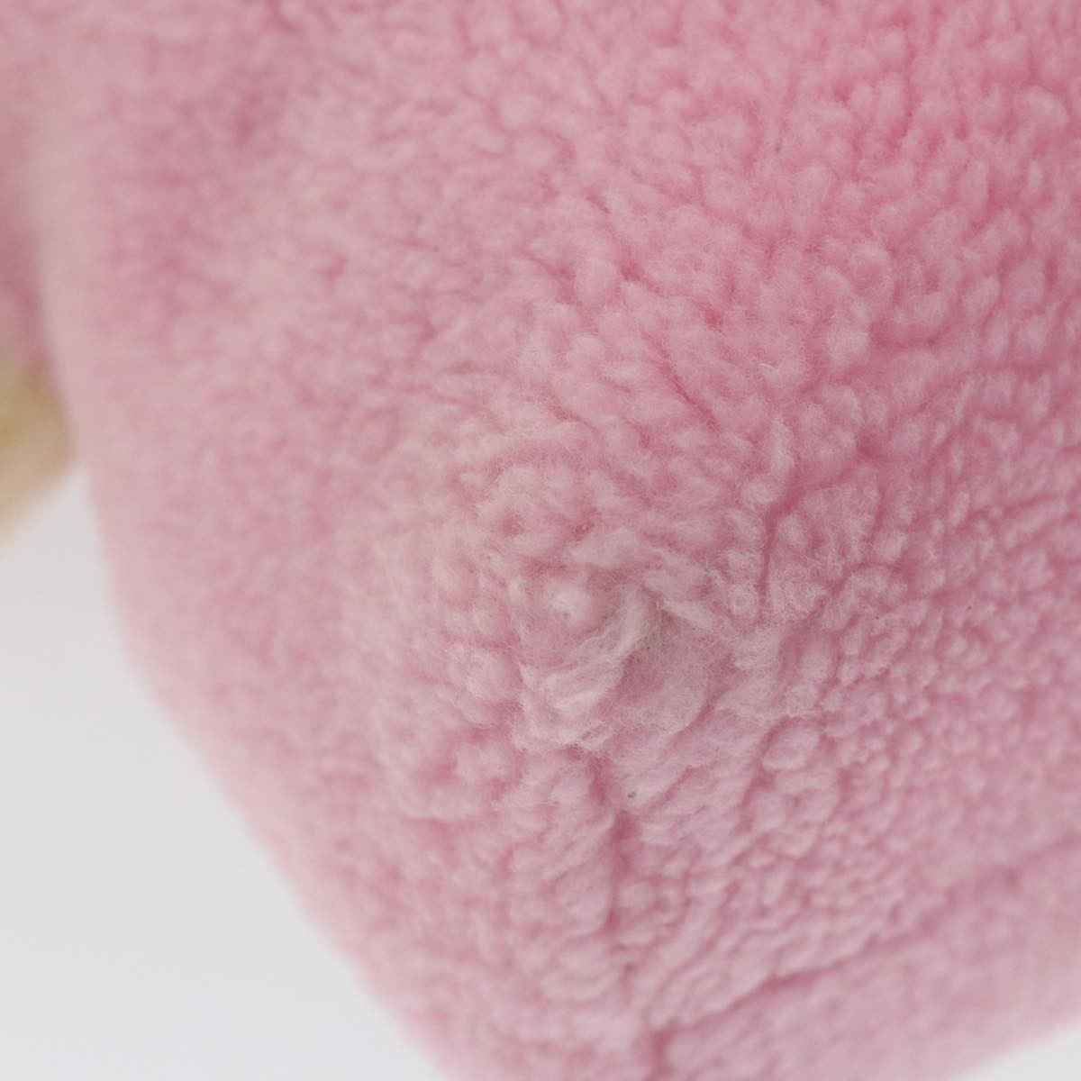 Gucci Children's Flying Bear Tote Wool Pink Wool Handbag (Pre-Owned)