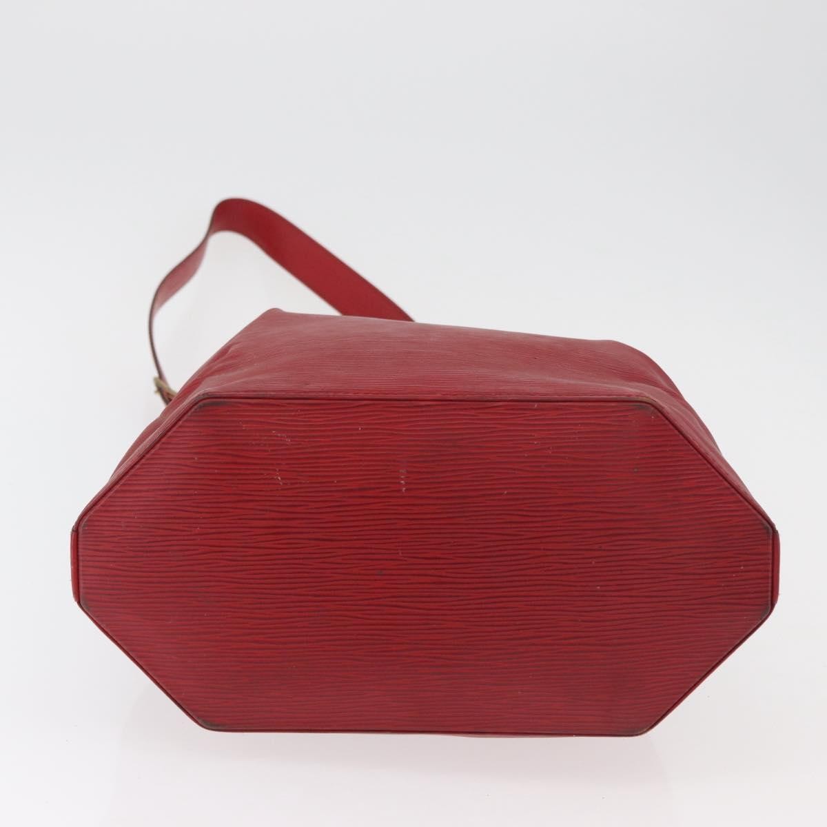 Louis Vuitton Vintage Sac D'epaule Epi Leather Red Leather Shoulder Bag Bag (Pre-Owned)