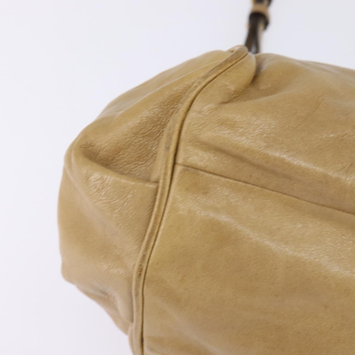 Chloe Ethel Leather Beige Leather Handbag (Pre-Owned)