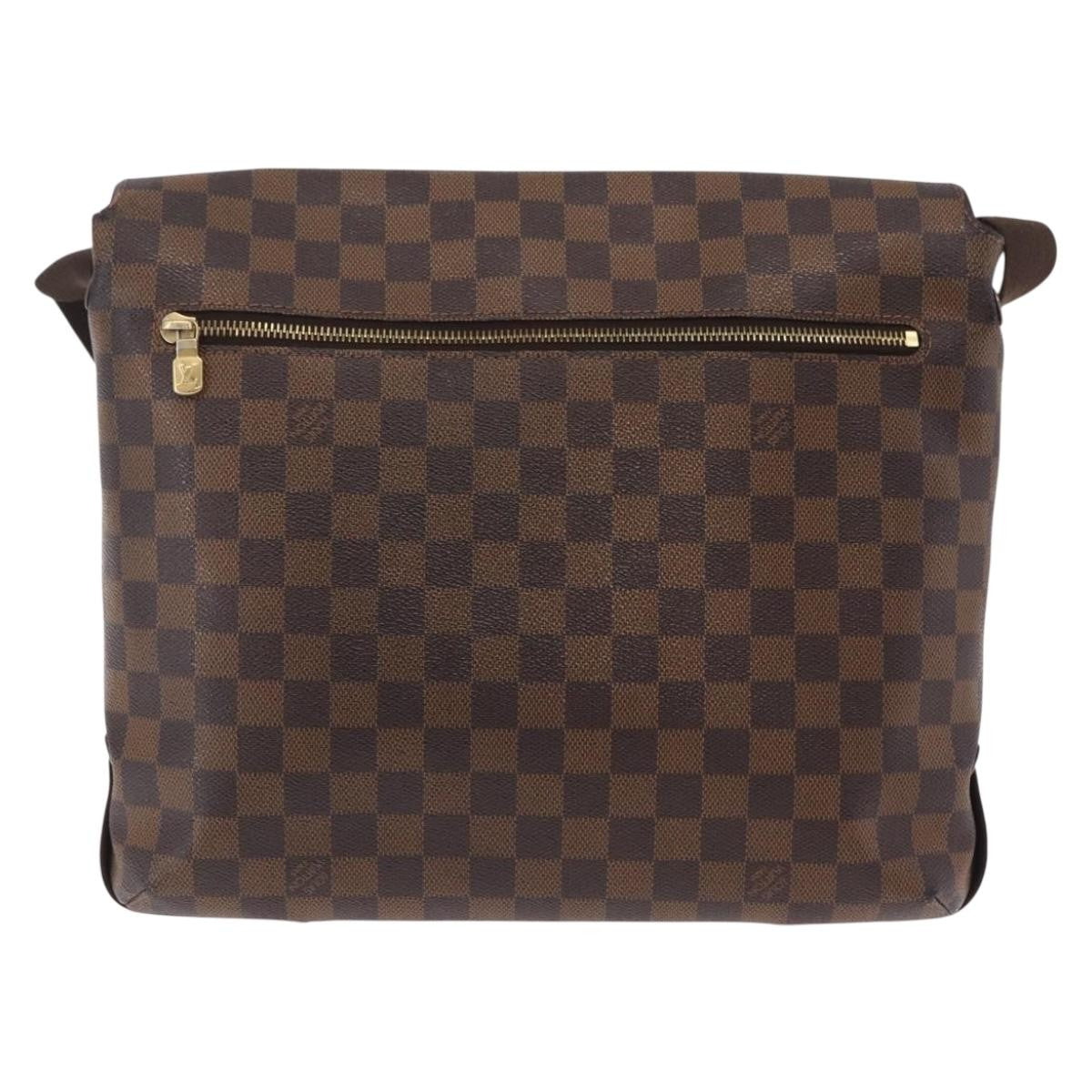Louis Vuitton Brooklyn Damier Brown Canvas Shoulder Bag Bag (Pre-Owned)