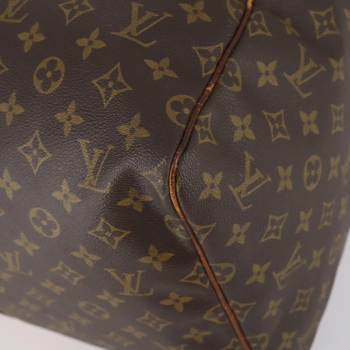Louis Vuitton Keepall Monogram Canvas Brown Canvas Travel Bag Bag (Pre-Owned)