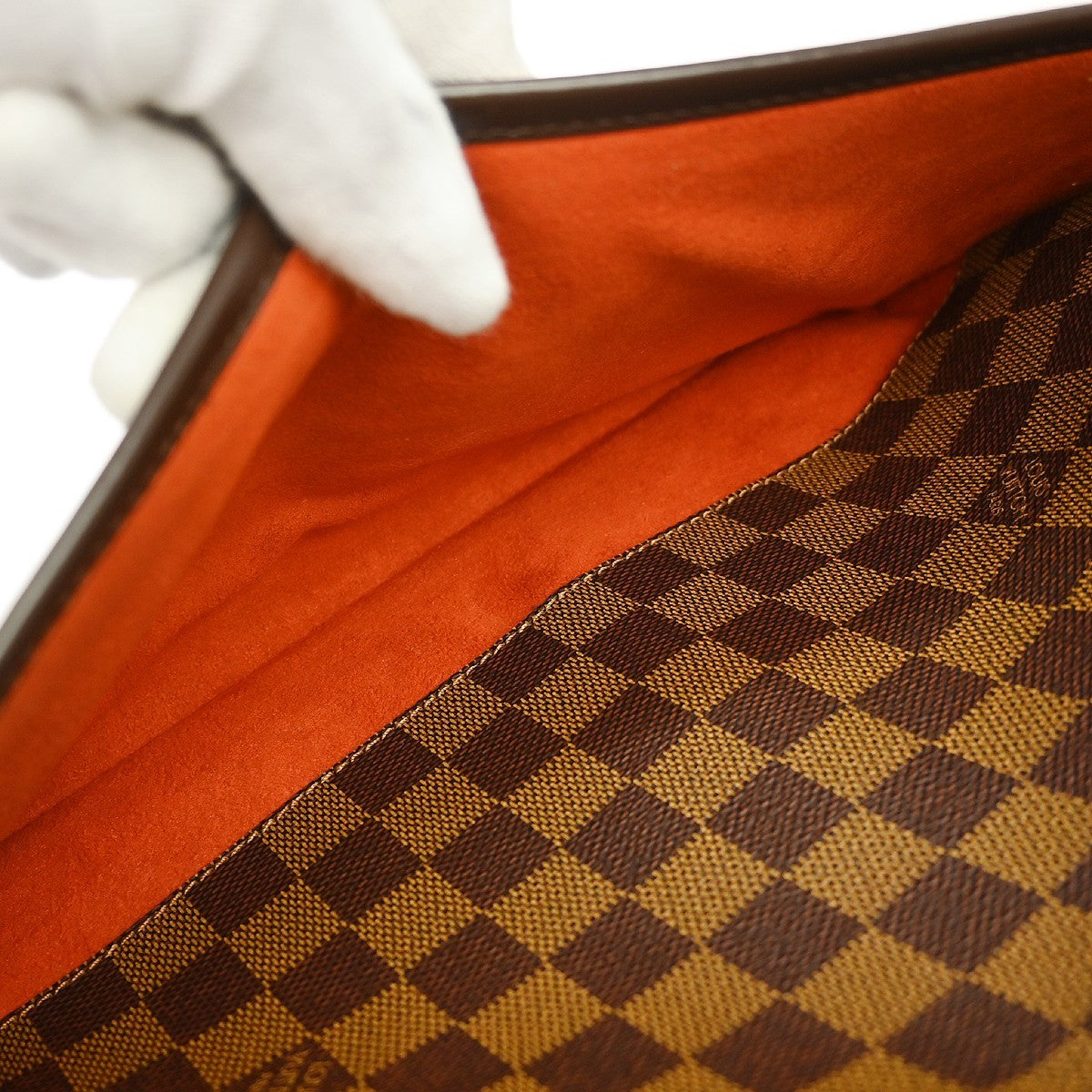 Louis Vuitton Sarria Damier Brown Canvas Handbag (Pre-Owned)
