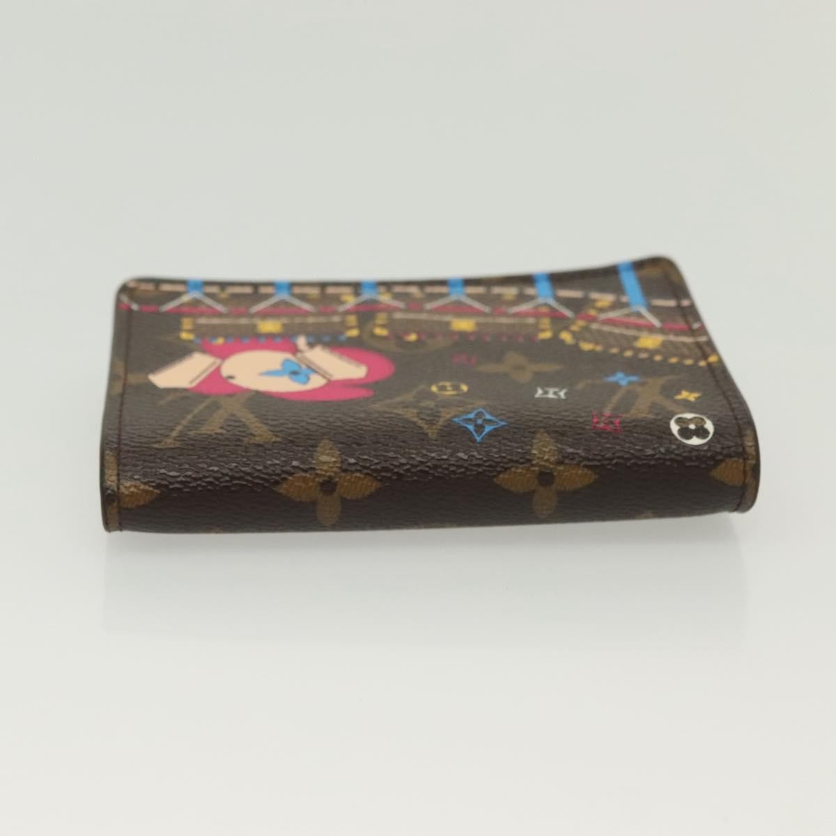 Louis Vuitton Victorine Monogram Vivienne Japan Garden Brown Canvas Wallets Accessory (Pre-Owned)