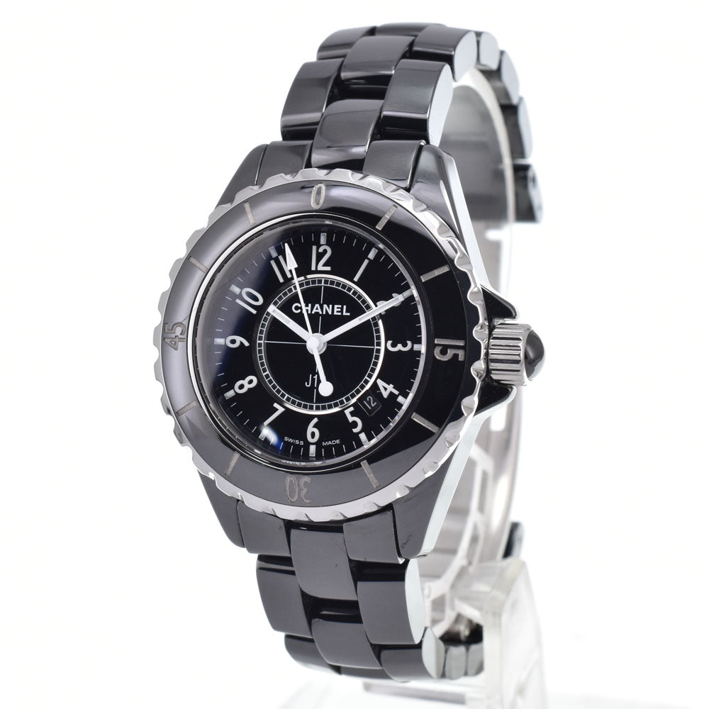 Chanel J12 Quartz Ceramic And Stainless Steel Watch (Pre-Owned)
