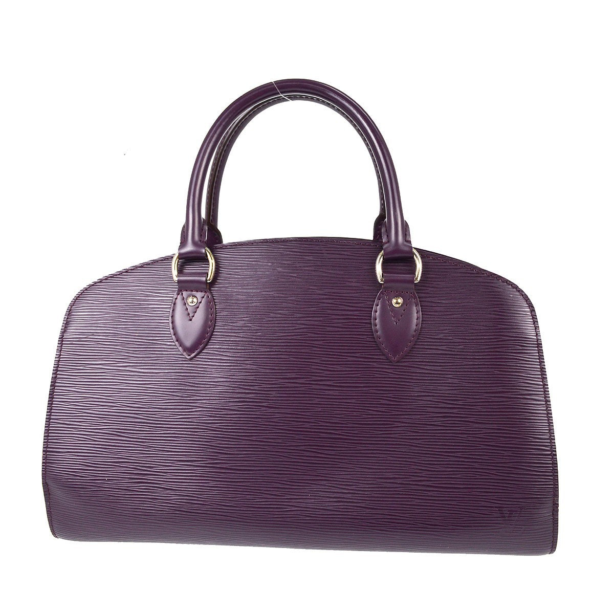 Louis Vuitton Pont Neuf Nm Electric Epi Leather Purple Leather Handbag (Pre-Owned)