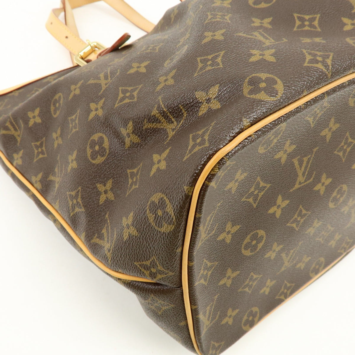 Louis Vuitton Palermo Monogram Canvas Brown Canvas Handbag (Pre-Owned)
