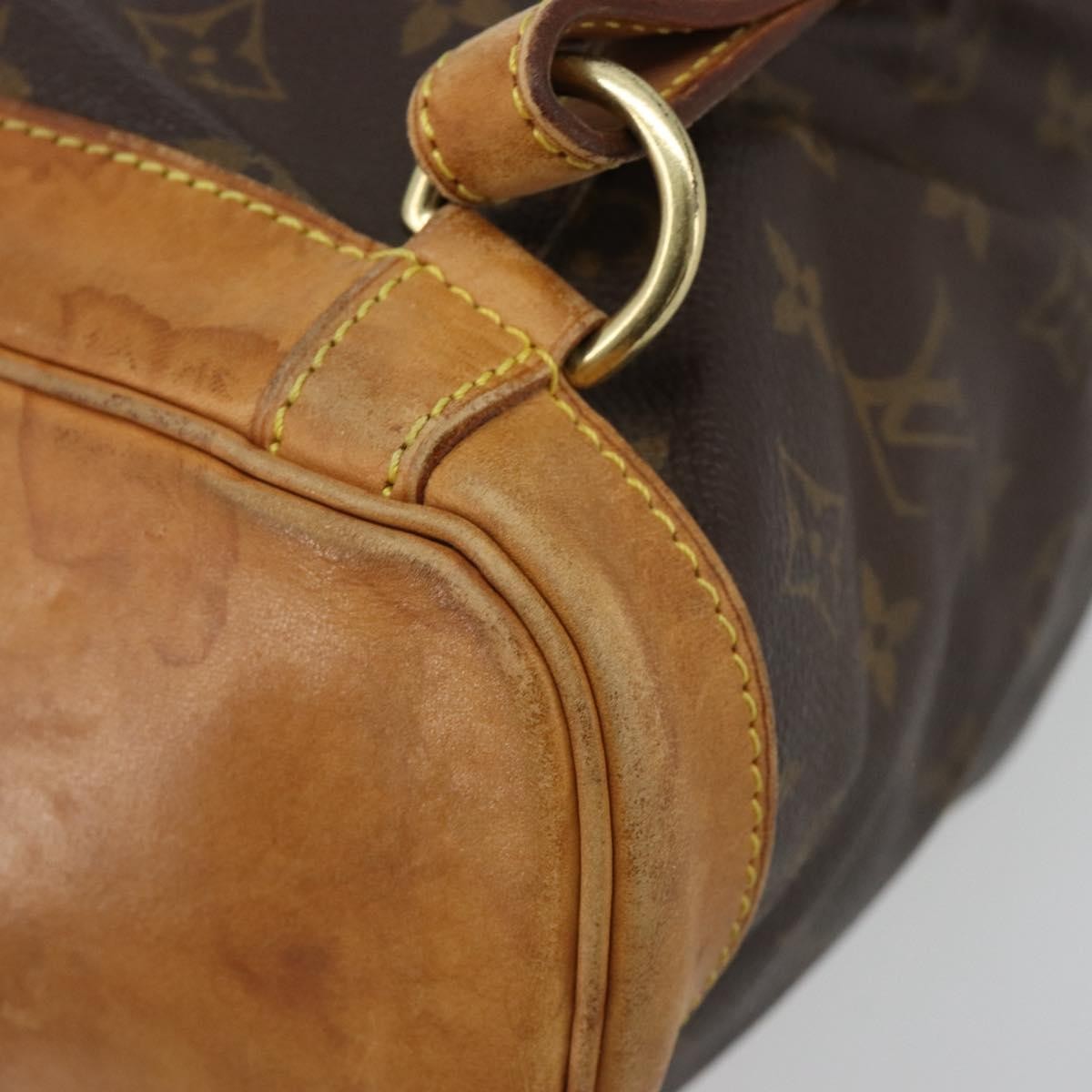 Louis Vuitton Vintage Montsouris Monogram Canvas Brown Canvas Backpack Bag (Pre-Owned)