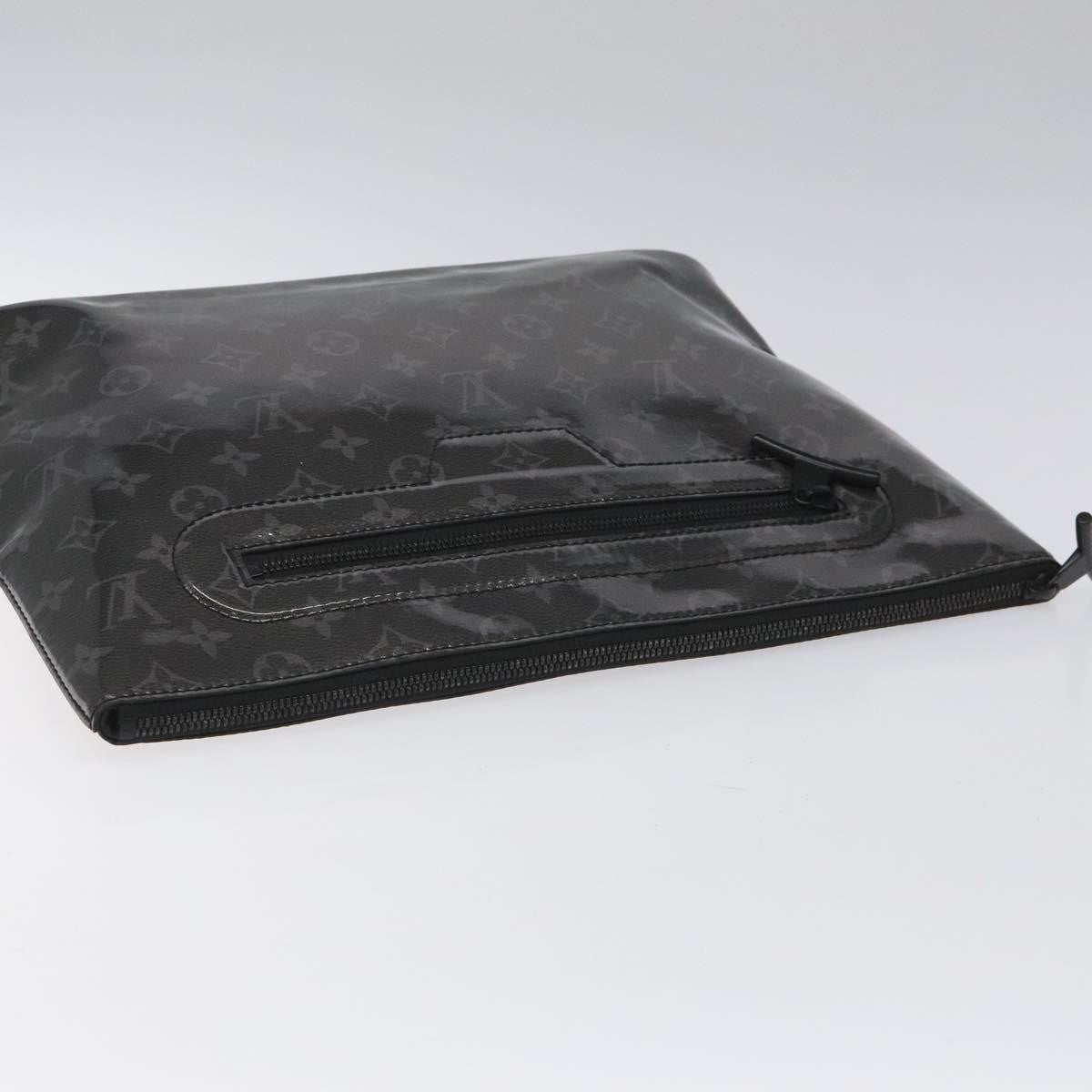 Louis Vuitton Pochette Cosmos Limited Edition Monogram Glaze Canvas Black Canvas Clutche & Pouche Bag (Pre-Owned)