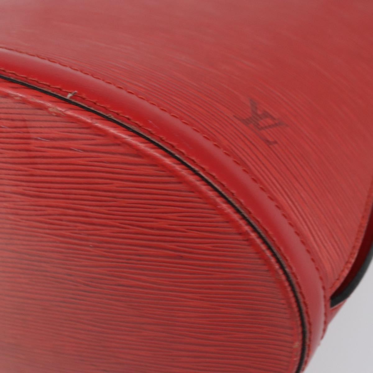Louis Vuitton Cluny Epi Leather Red Leather Shoulder Bag Bag (Pre-Owned)