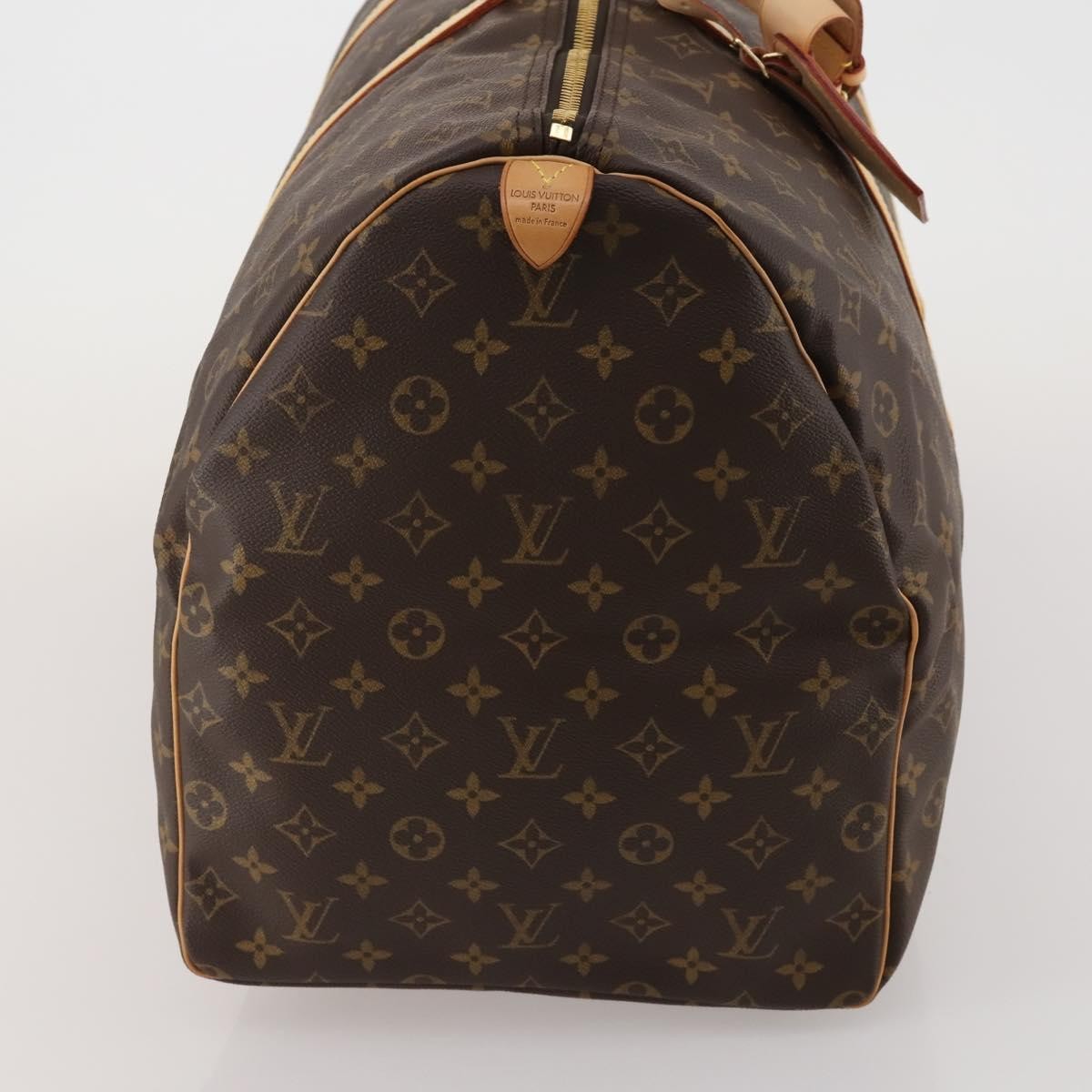 Louis Vuitton Keepall Monogram Canvas Brown Canvas Travel Bag Bag (Pre-Owned)