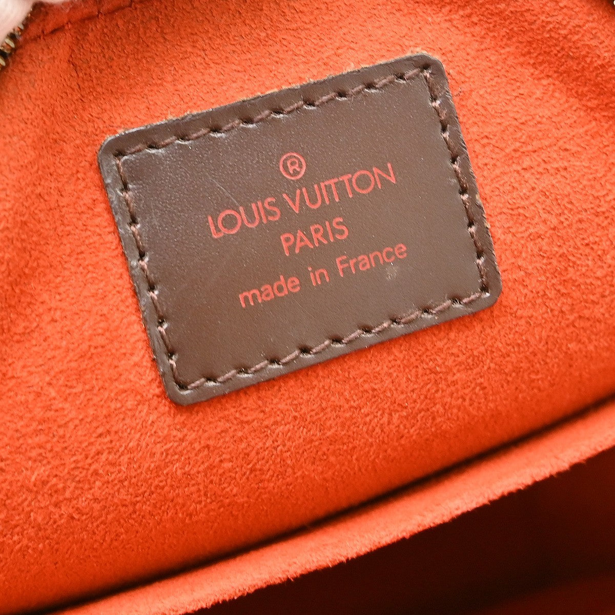 Louis Vuitton Ipanema Damier Ebene Brown Canvas Shoulder Bag Bag (Pre-Owned)