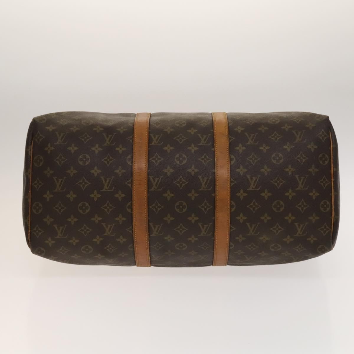 Louis Vuitton Keepall Monogram Canvas Brown Canvas Travel Bag Bag (Pre-Owned)