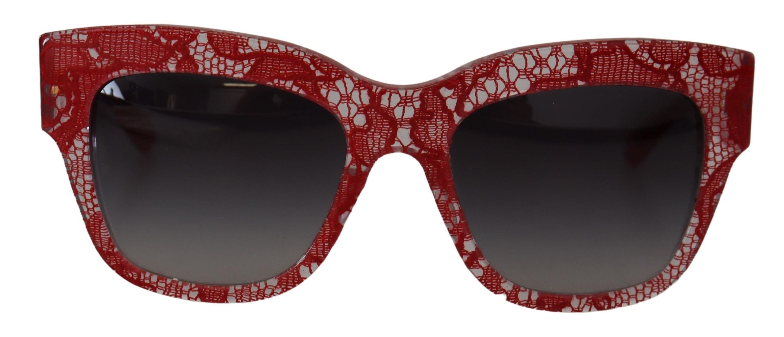 Dolce & Gabbana Chic Sicilian Lace Tinted Women's Sunglasses