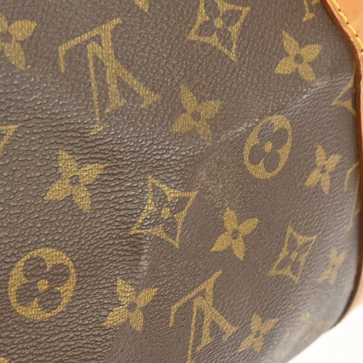 Louis Vuitton Keepall Monogram Canvas Brown Canvas Travel Bag Bag (Pre-Owned)