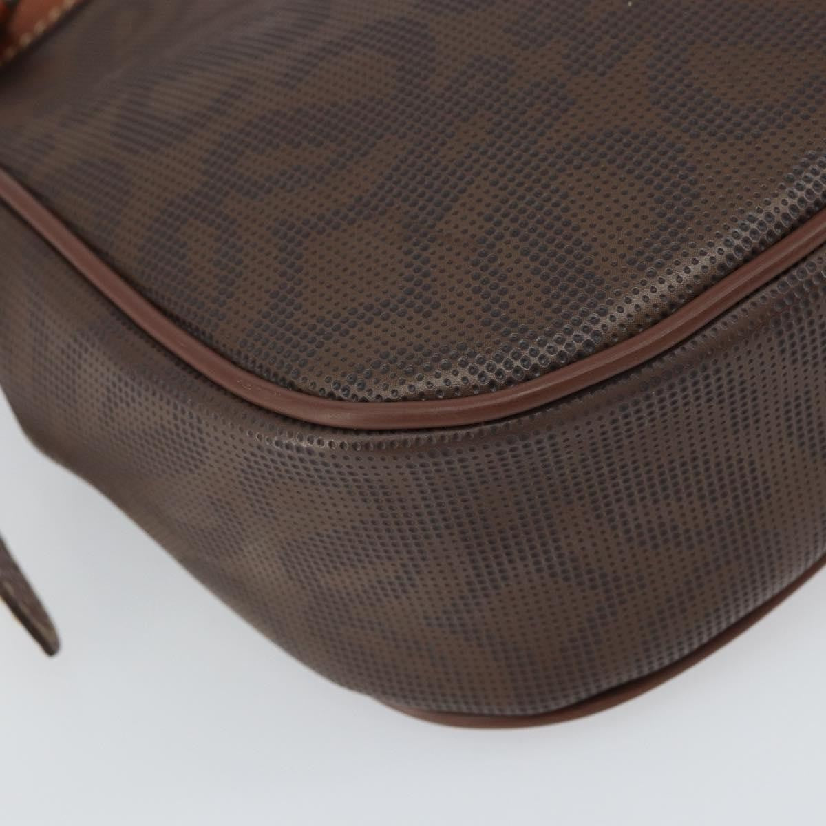 Loewe Anagram Pvc Leather Brown Pvc Shoulder Bag Bag (Pre-Owned)