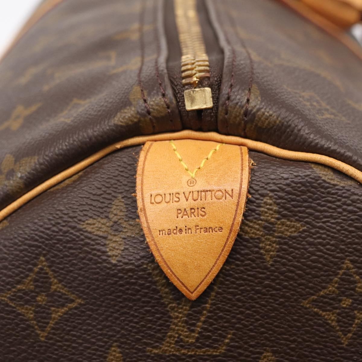 Louis Vuitton Keepall Monogram Canvas Brown Canvas Travel Bag Bag (Pre-Owned)