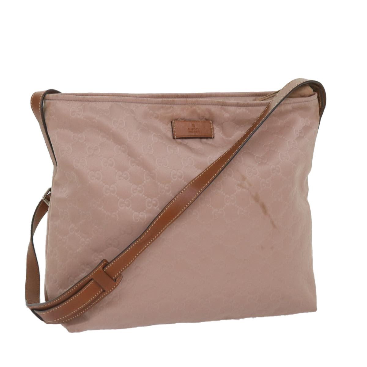 Gucci Gg Canvas Canvas Pink Canvas Shoulder Bag Bag (Pre-Owned)