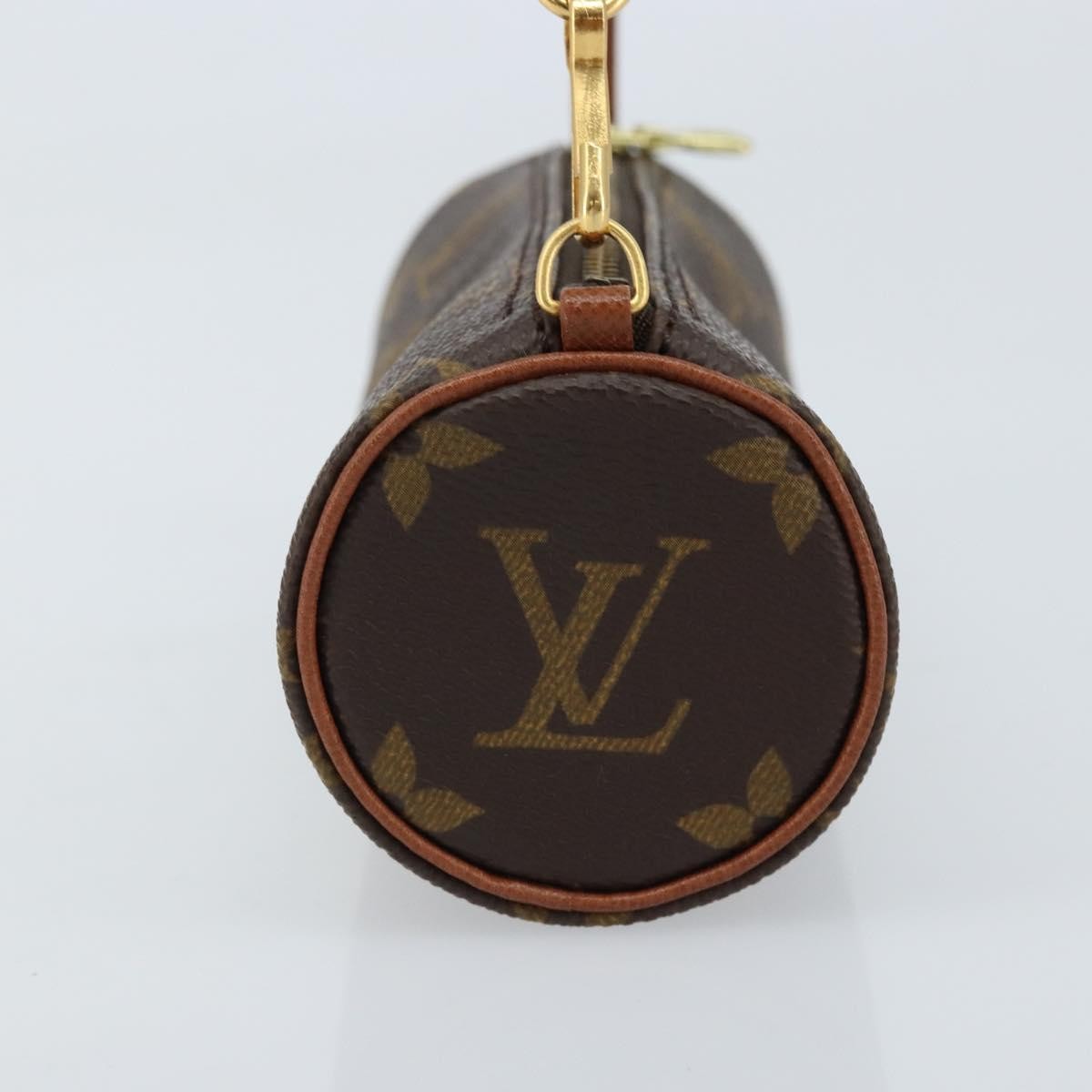 Louis Vuitton Papillon Pochette Monogram Canvas Brown Canvas Clutche & Pouche Bag (Pre-Owned)