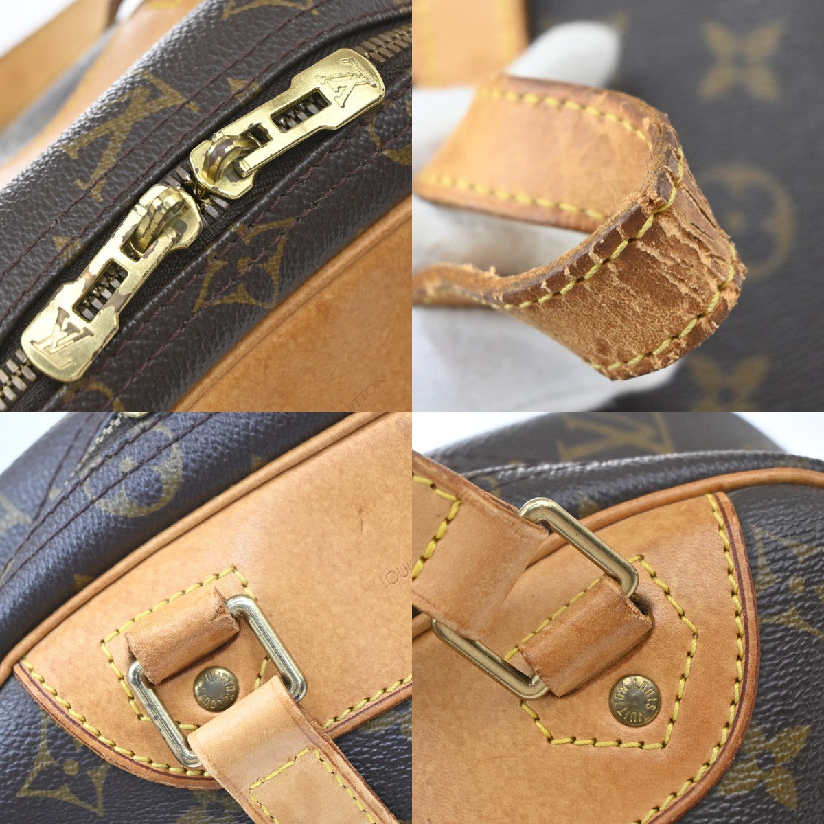 Louis Vuitton Excursion Monogram Canvas Brown Canvas Handbag (Pre-Owned)