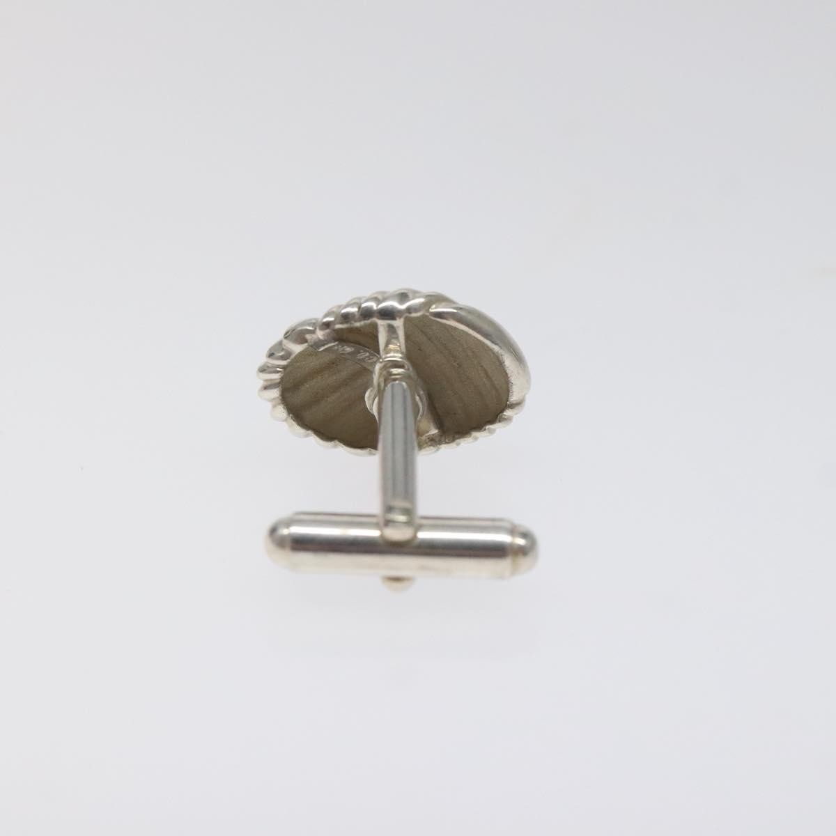 Tiffany & Co. Shell-Style Line Oval Cuffs Silver 925 Silver Silver Jewelry (Pre-Owned)
