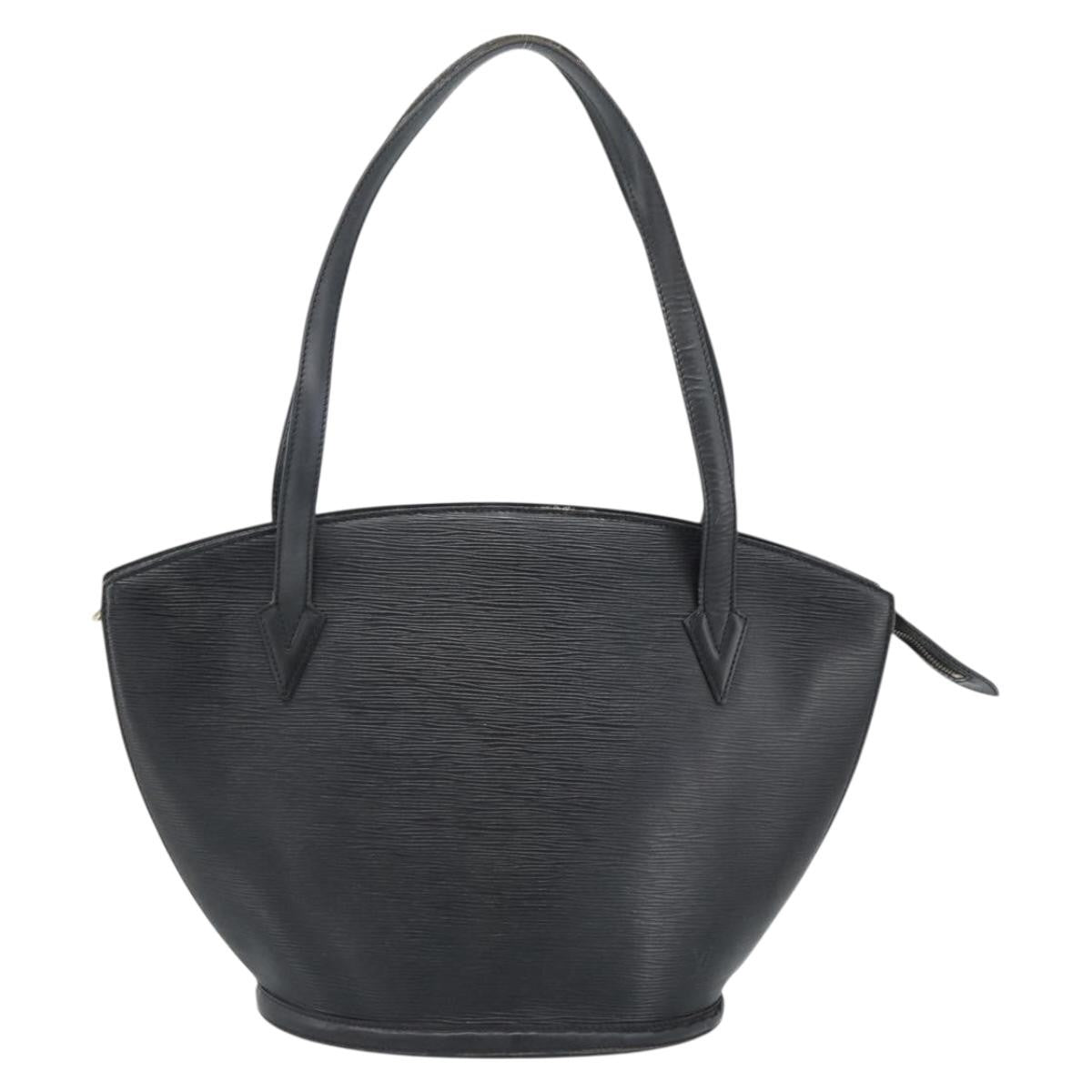 Louis Vuitton Saint Jacques Epi Leather Black Leather Shoulder Bag Bag (Pre-Owned)