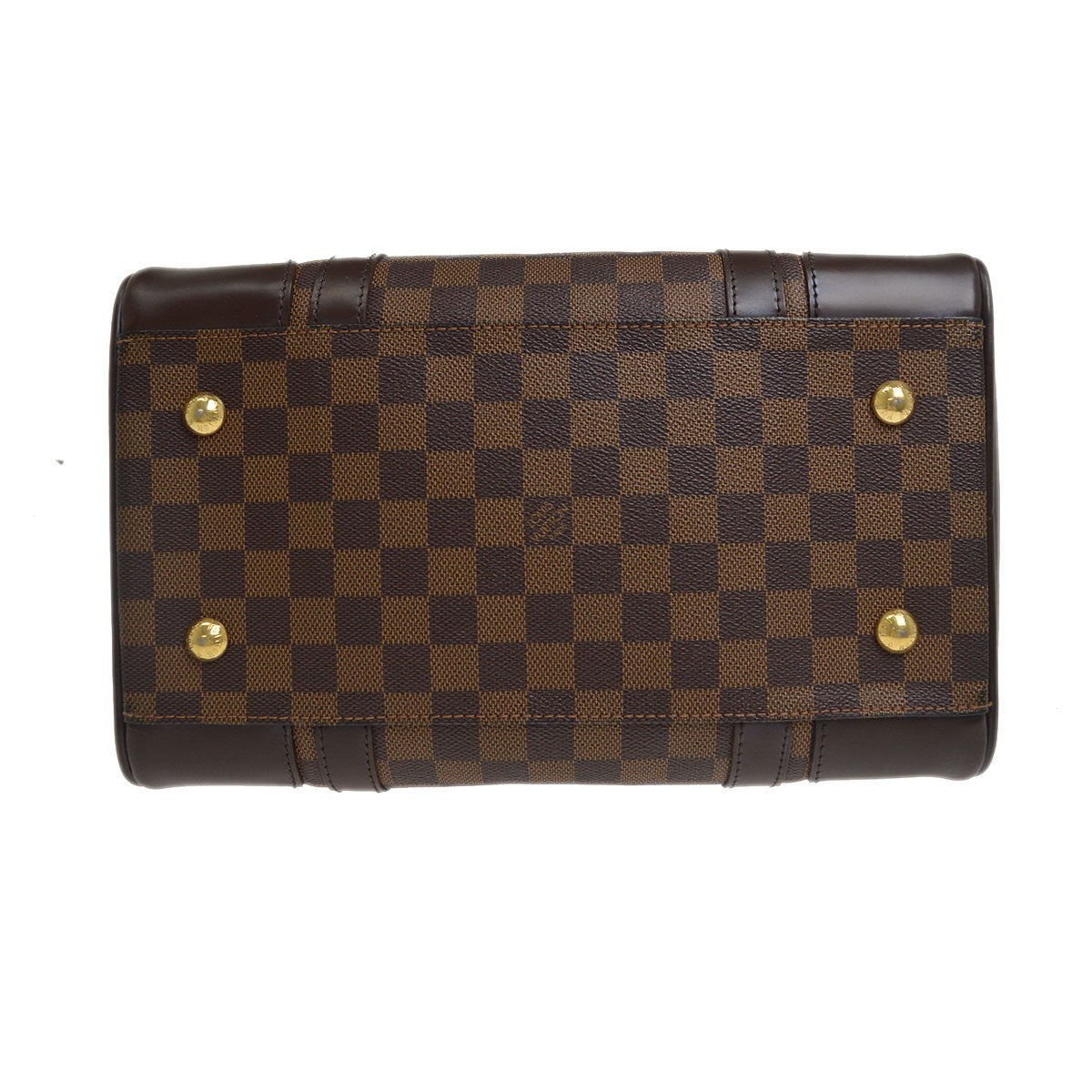Louis Vuitton Berkeley Damier Brown Canvas Handbag (Pre-Owned)