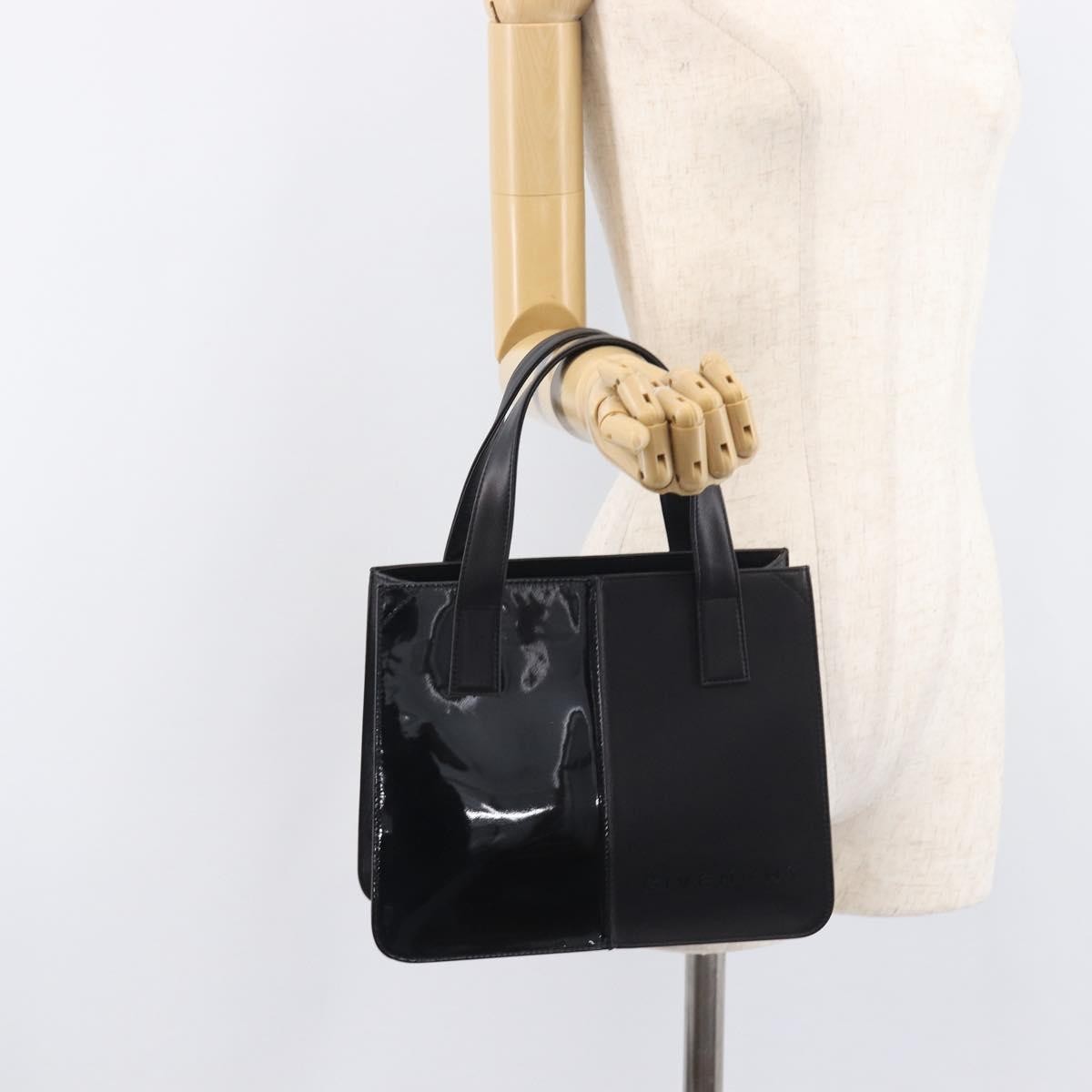 Givenchy Handbag Leather Black Leather Handbag (Pre-Owned)