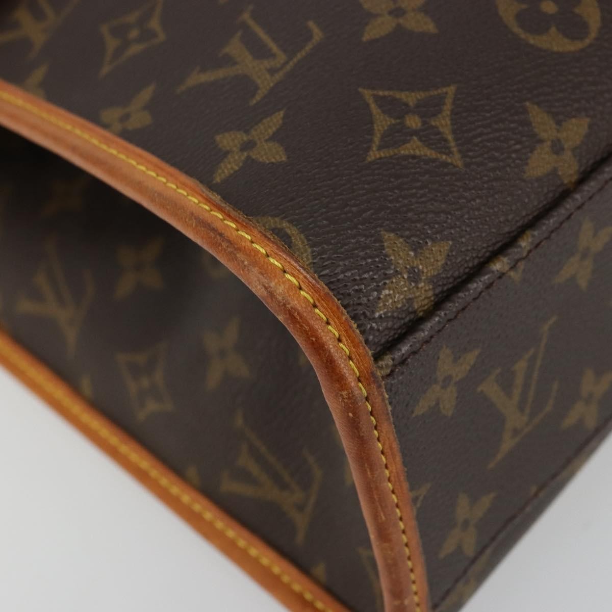 Louis Vuitton Beverly Monogram Canvas Brown Canvas Briefcase Bag (Pre-Owned)