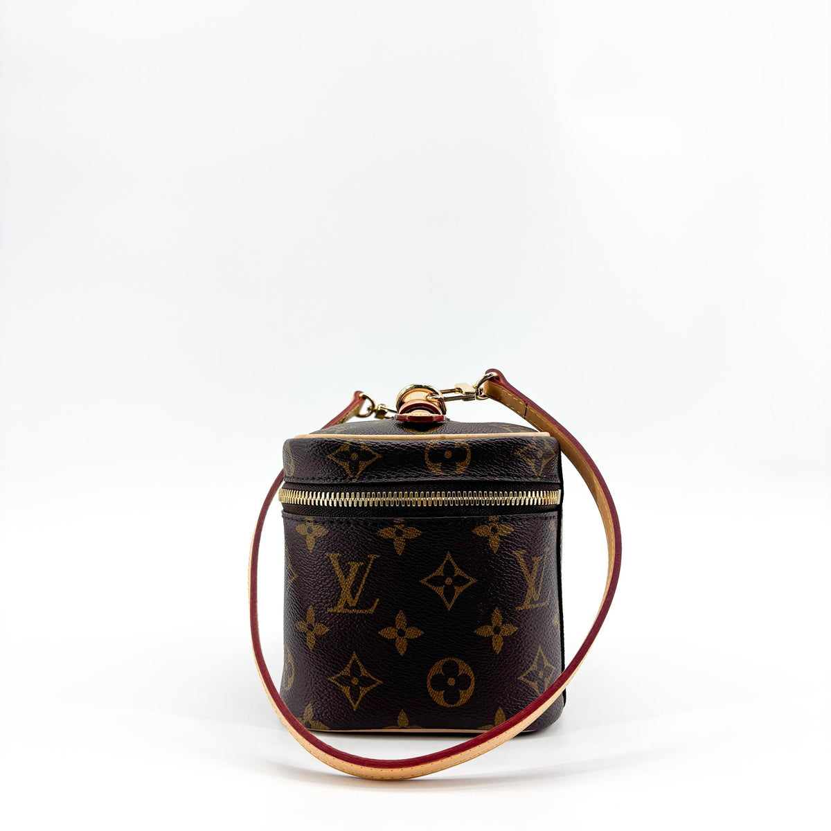 Louis Vuitton Nice Vanity Case Monogram Canvas Brown Canvas Handbag (Pre-Owned)