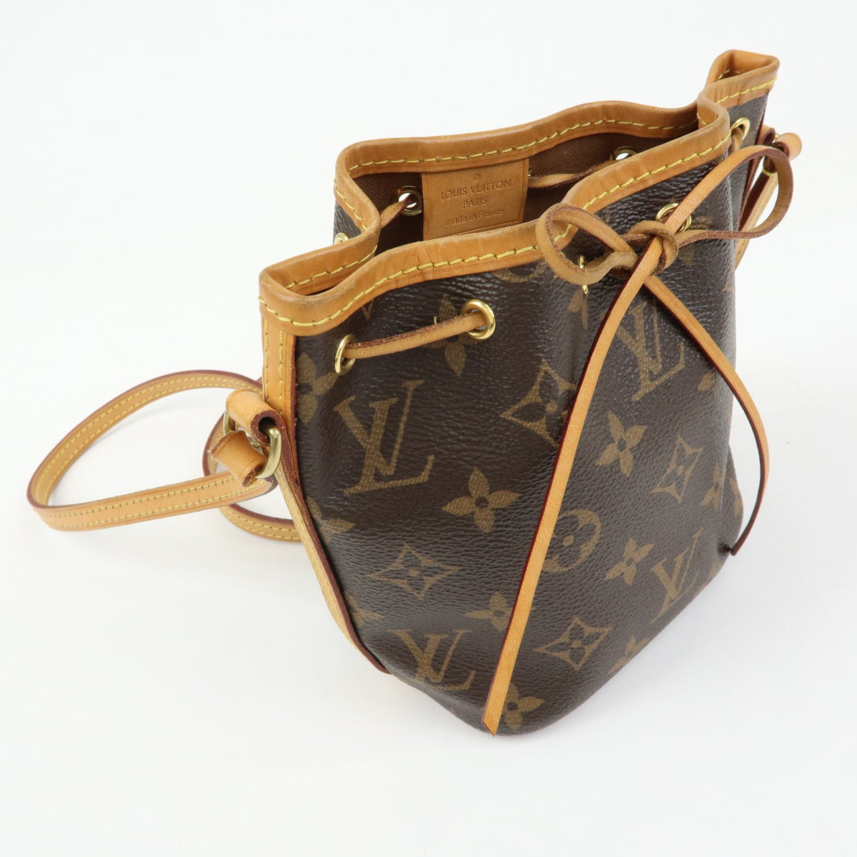 Louis Vuitton Noe Monogram Canvas Brown Canvas Shoulder Bag Bag (Pre-Owned)