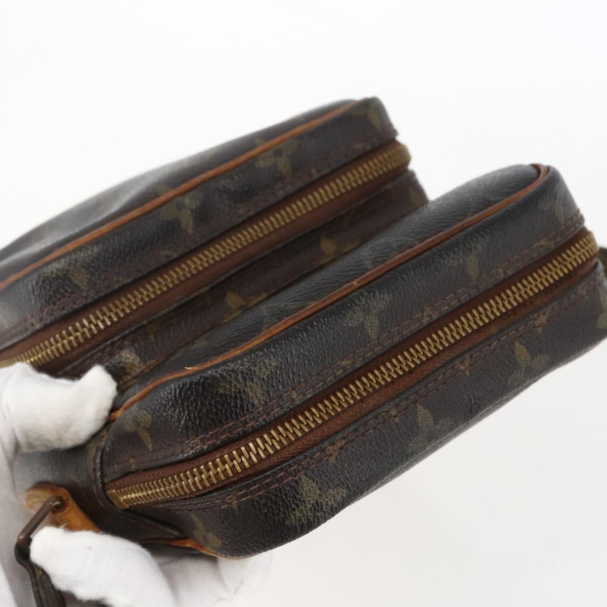 Louis Vuitton Amazone Monogram Canvas Brown Canvas Shoulder Bag Bag (Pre-Owned)