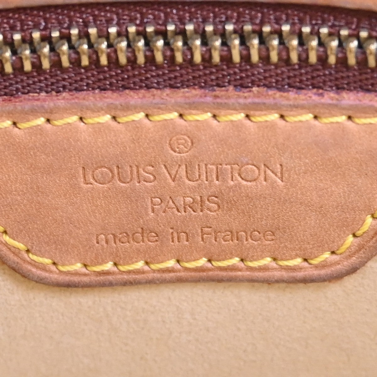 Louis Vuitton Loop Hobo Canvas Brown Canvas Shoulder Bag Bag (Pre-Owned)