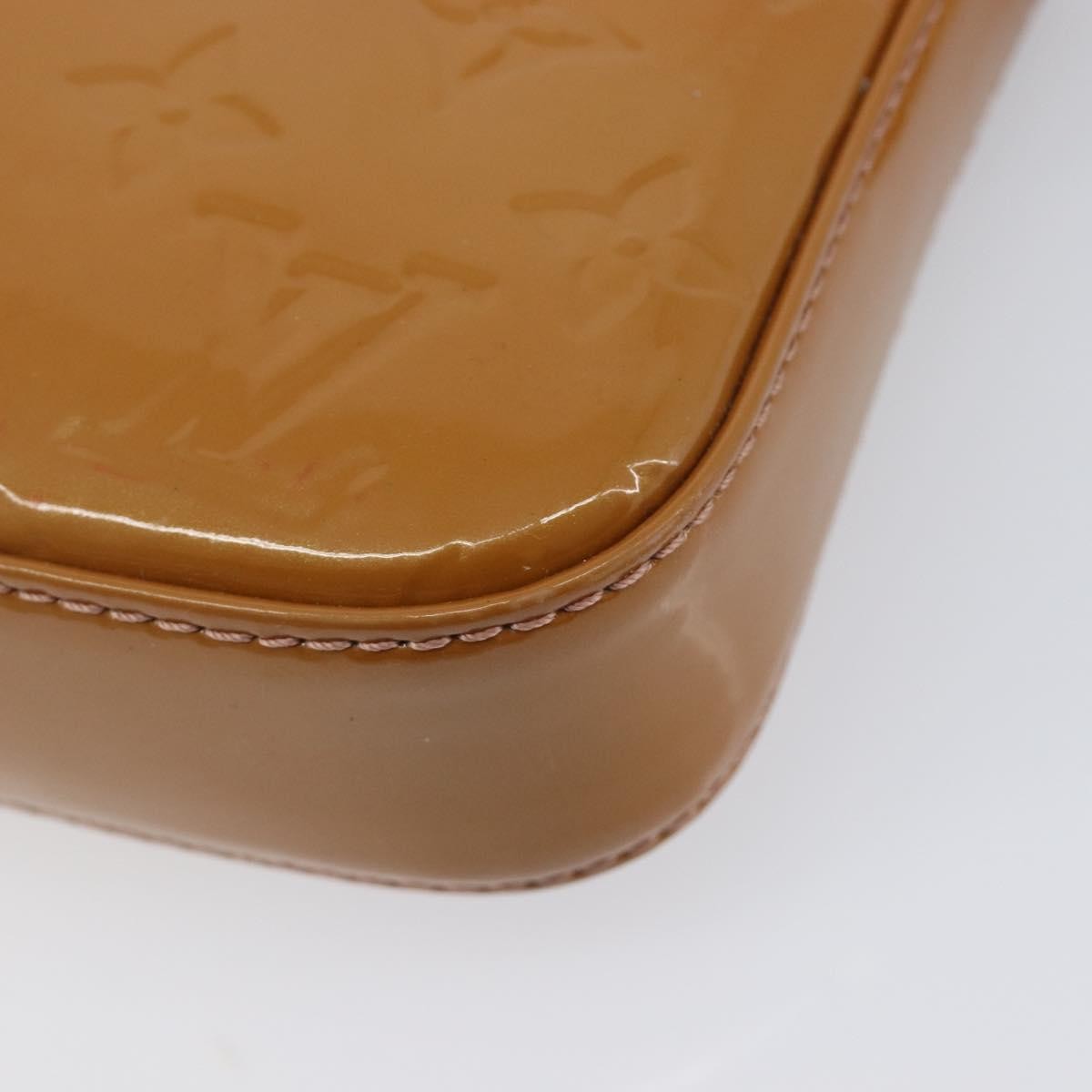 Louis Vuitton Pochette Accessoires Nm Monogram Vernis Brown Patent_Leather Clutche & Pouche Bag (Pre-Owned)