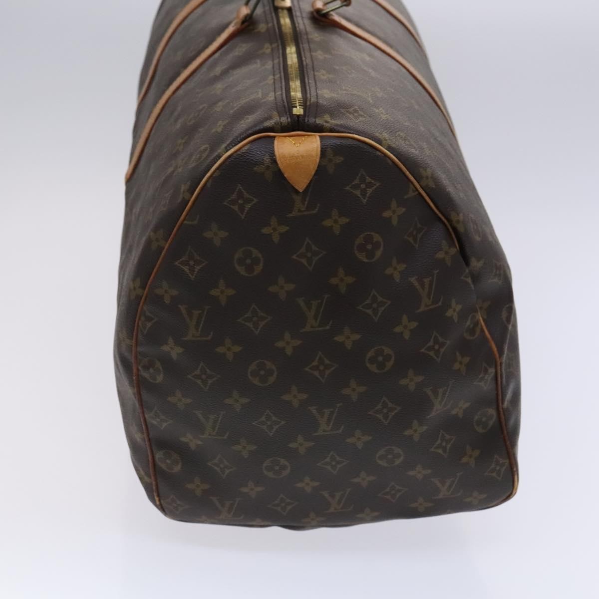 Louis Vuitton Keepall Monogram Canvas Brown Canvas Travel Bag Bag (Pre-Owned)