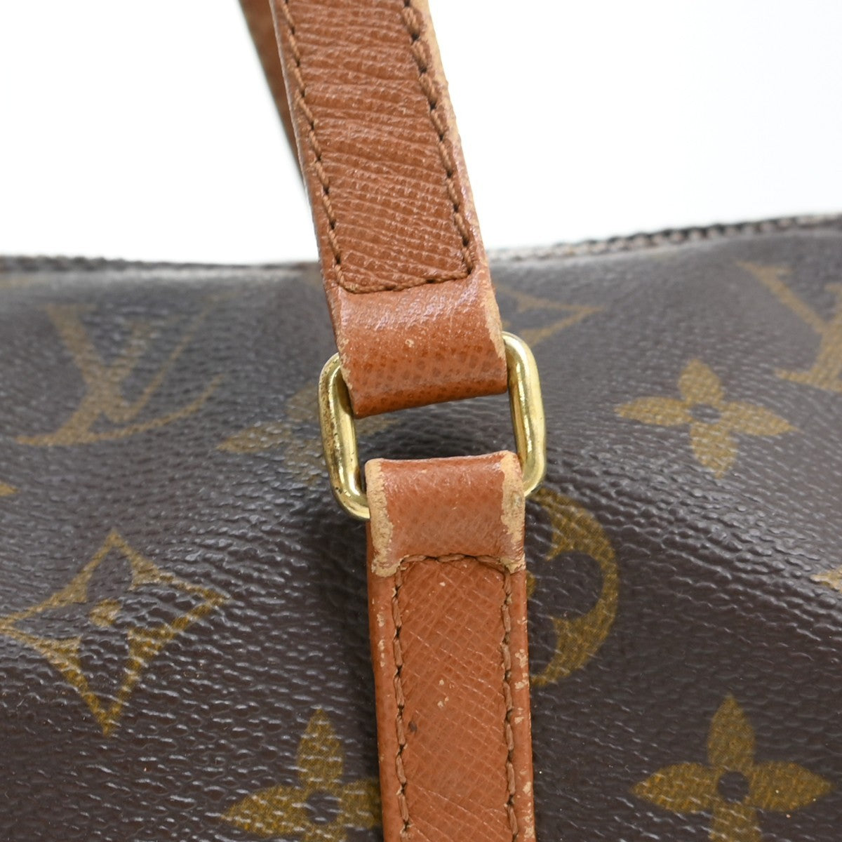 Louis Vuitton Papillon Monogram Canvas Brown Canvas Handbag (Pre-Owned)