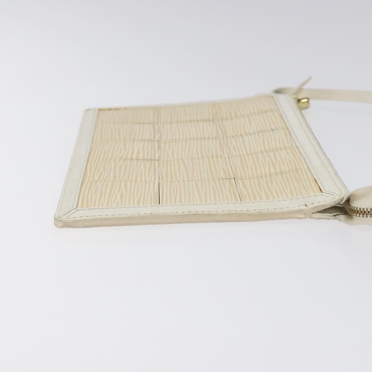 Louis Vuitton Delmonico Pochette Stretch Epi Leather Beige Leather Clutche & Pouche Bag (Pre-Owned)