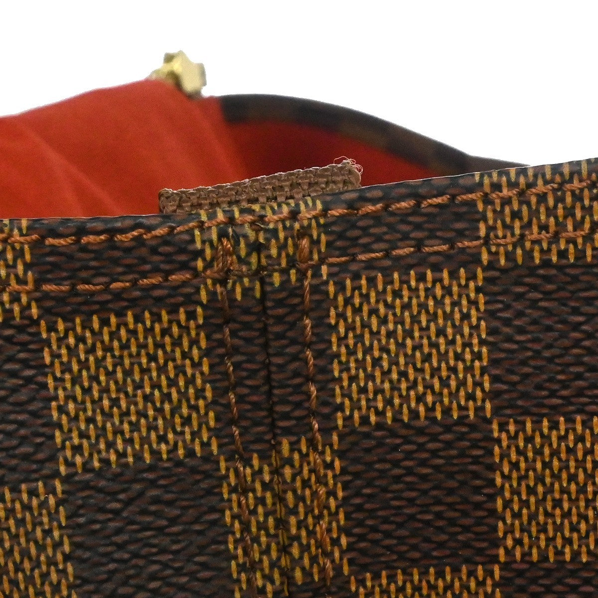 Louis Vuitton Greenwich Travel Damier Ebene Brown Canvas Handbag (Pre-Owned)