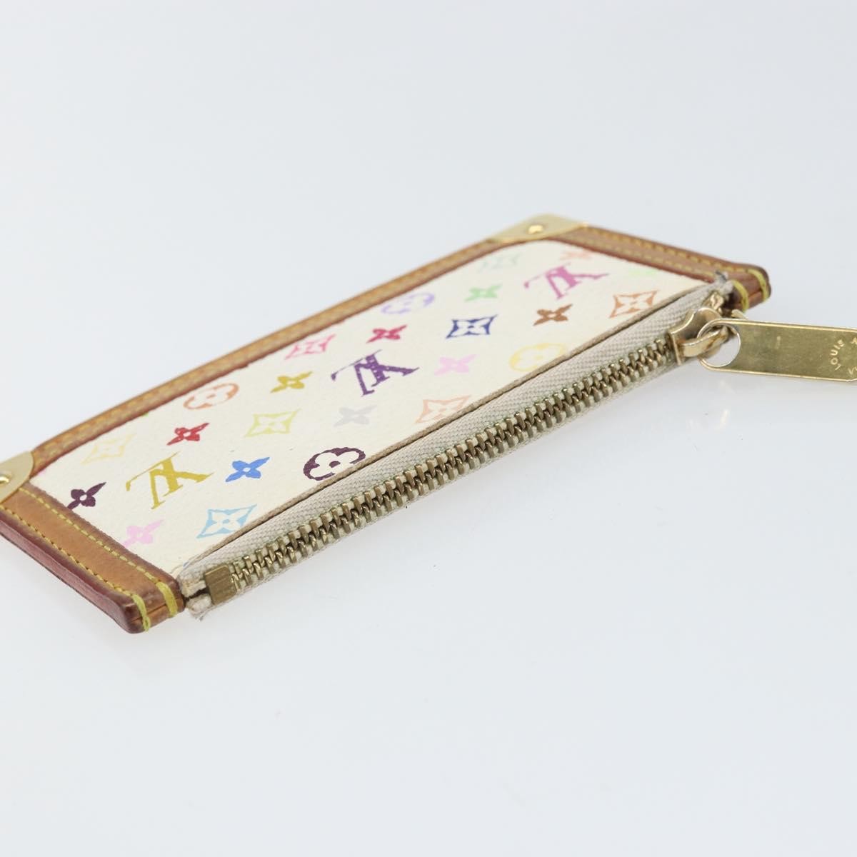 Louis Vuitton Pochette Clés Monogram Canvas Multicolour Canvas Wallets Accessory (Pre-Owned)