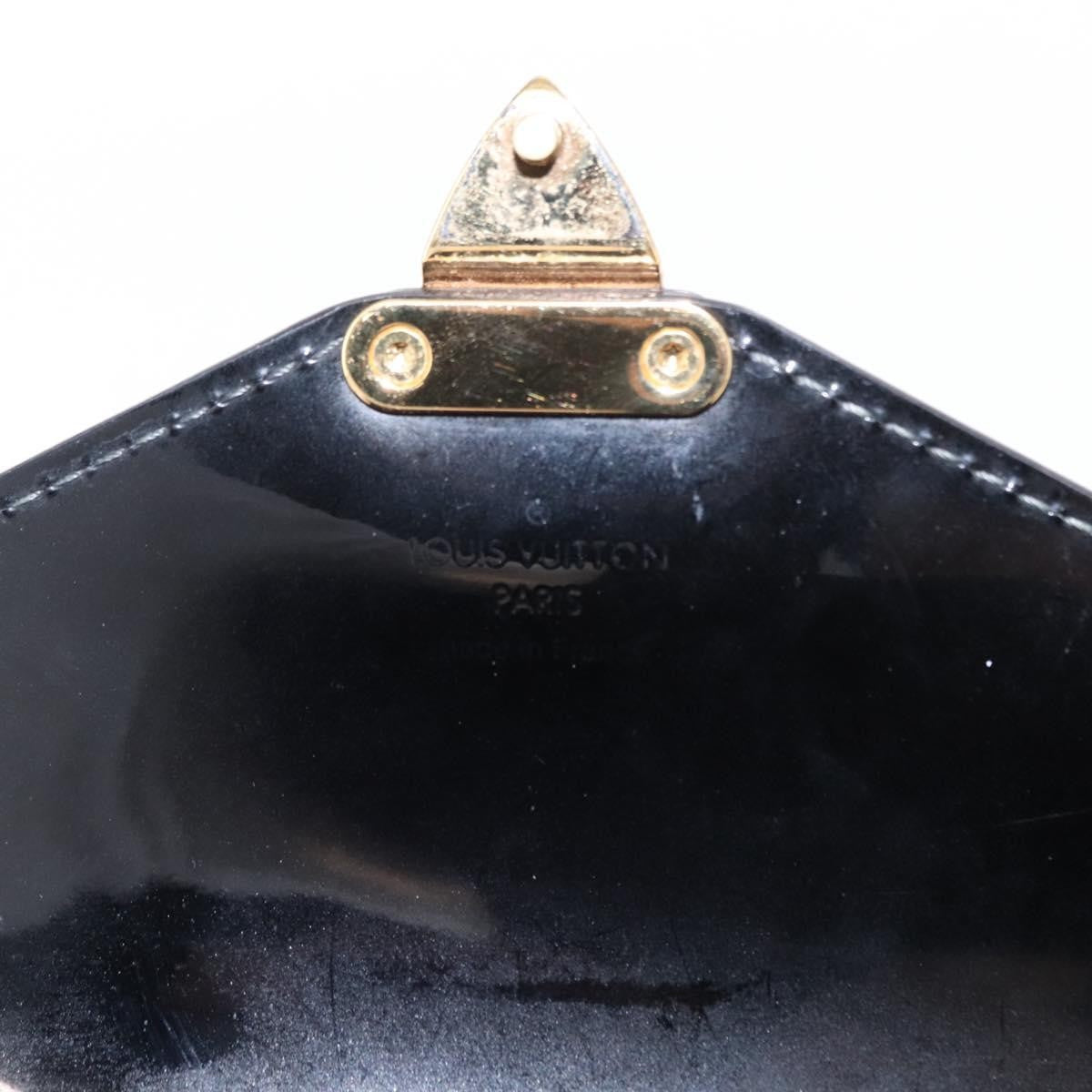 Louis Vuitton Monceau Vernis Black Patent_Leather Handbag (Pre-Owned)