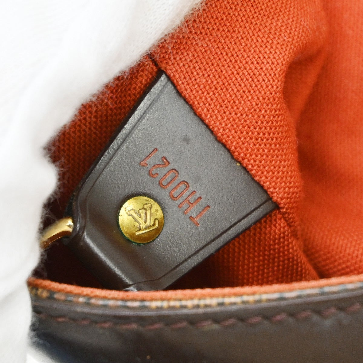 Louis Vuitton Soho Damier Ebene Brown Canvas Backpack Bag (Pre-Owned)